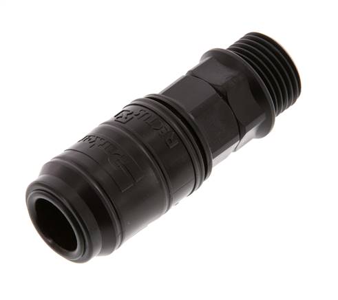 POM DN 7.2 Manchon d'accouplement G filetage mâle 1/2 pouce
