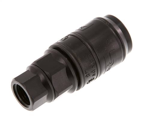 POM DN 7.2 Manchon d'accouplement G Filets femelles 1/4 pouce