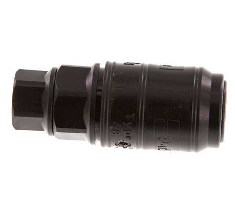 POM DN 7.2 Manchon d'accouplement G Filets femelles 1/4 pouce
