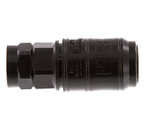 POM DN 7.2 Manchon d'accouplement G 3/8 pouce filetage femelle