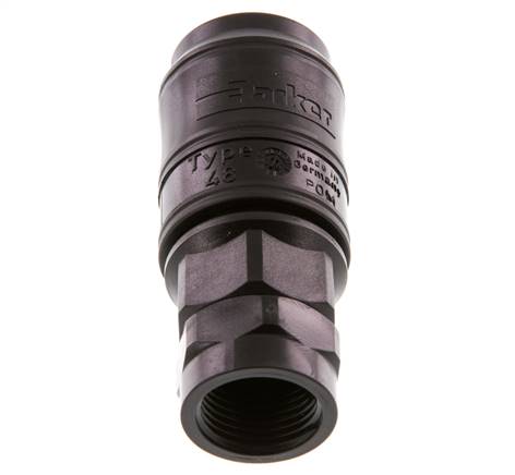 POM DN 7.2 Manchon d'accouplement G 3/8 pouce filetage femelle