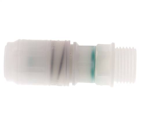 PVDF DN 7.2 Manchon d'accouplement G filetage mâle 1/2 pouce