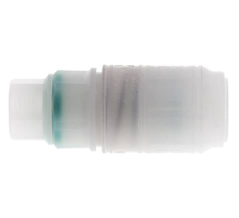 PVDF DN 7.2 Manchon d'accouplement G Filets femelles 1/4 pouce
