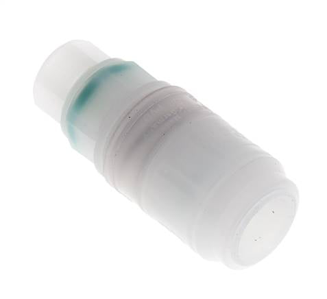 PVDF DN 7.2 Manchon d'accouplement G Filets femelles 1/4 pouce