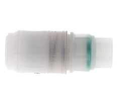 PVDF DN 7.2 Manchon d'accouplement G Filets femelles 1/4 pouce