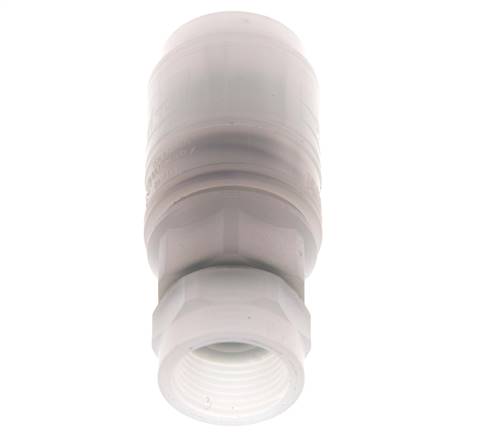 PVDF DN 7.2 Manchon d'accouplement G 3/8 pouce filetage femelle