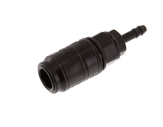 Laiton DN 7.2 Manchon d'accouplement d'air 6 mm Pilier de tuyau