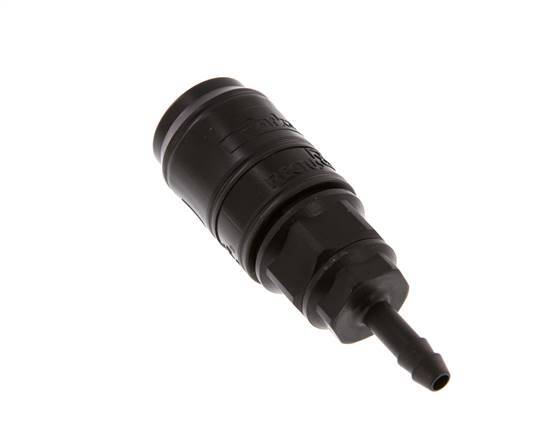 Laiton DN 7.2 Manchon d'accouplement d'air 6 mm Pilier de tuyau