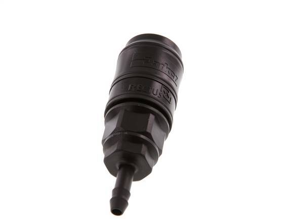 Laiton DN 7.2 Manchon d'accouplement d'air 6 mm Pilier de tuyau