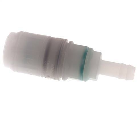 PVDF DN 7.2 Manchon d'accouplement 9 mm Pilier de tuyau