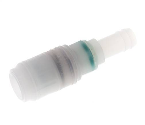 PVDF DN 7.2 Manchon d'accouplement 13 mm Pilier de tuyau