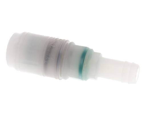 PVDF DN 7.2 Manchon d'accouplement 13 mm Pilier de tuyau