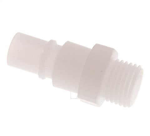 PVDF DN 7.2 Bouchon d'accouplement G filetage mâle 1/4 pouce