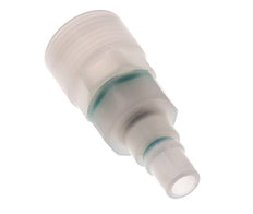 PVDF DN 7.2 Bouchon d'accouplement G 1/2 pouce filetage femelle double obturation