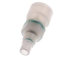 PVDF DN 7.2 Bouchon d'accouplement G 1/2 pouce filetage femelle double obturation