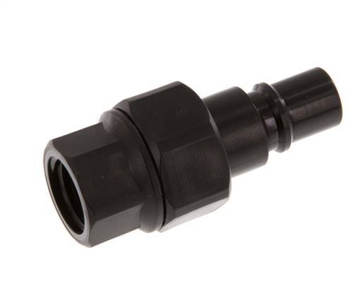 POM DN 7.2 Coupling Plug G 1/4 inch Female Threads Double Shut-Off