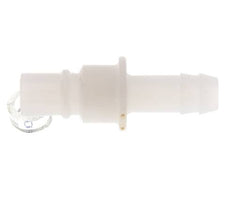 PVDF DN 7.2 Bouchon d'accouplement 9 mm Pilier de tuyau