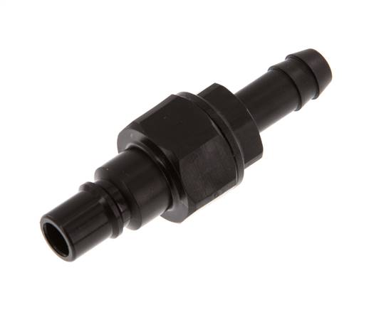Bouchon d'accouplement d'air DN 7.2 en laiton 9 mm Pilier de tuyau double obturation