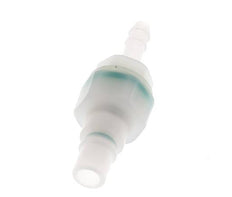 PVDF DN 7.2 Bouchon d'accouplement 6 mm Pilier de tuyau double obturation