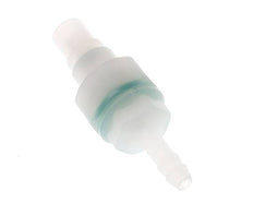PVDF DN 7.2 Bouchon d'accouplement 6 mm Pilier de tuyau double obturation