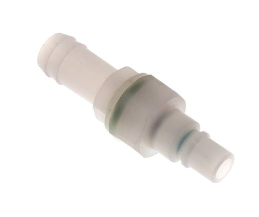 PVDF DN 7.2 Bouchon d'accouplement 13 mm Pilier de tuyau double obturation