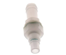 PVDF DN 7.2 Bouchon d'accouplement 13 mm Pilier de tuyau double obturation