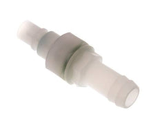 PVDF DN 7.2 Bouchon d'accouplement 13 mm Pilier de tuyau double obturation