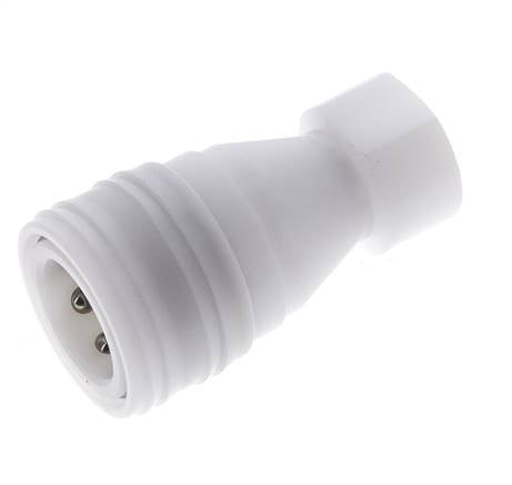 POM DN 10 Coupleur hydraulique femelle G 3/8 pouce Filets femelles ISO 7241-1 B
