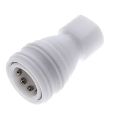 POM DN 12.5 Coupleur hydraulique Embout G 1/2 pouce filetage femelle ISO 7241-1 B
