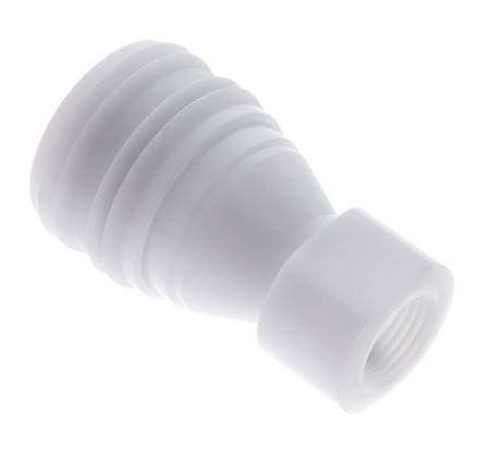 POM DN 12.5 Coupleur hydraulique Embout G 1/2 pouce filetage femelle ISO 7241-1 B