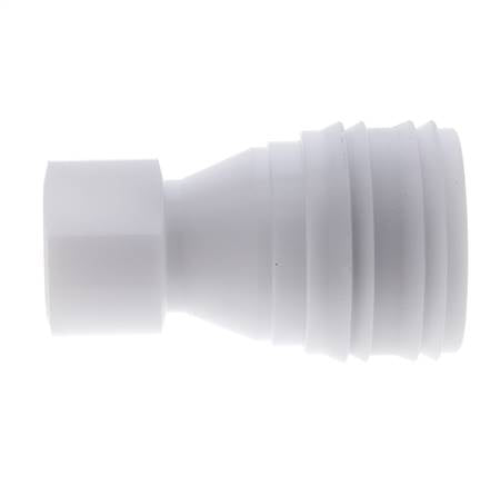 POM DN 12.5 Coupleur hydraulique Embout G 1/2 pouce filetage femelle ISO 7241-1 B