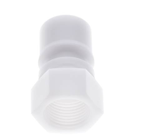 POM DN 10 Coupleur hydraulique Bouchon G 3/8 pouce filetage femelle ISO 7241-1 B