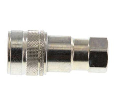 Acier Coupleur hydraulique DN 5 Embout G 1/8 pouce filetage femelle ISO 7241-1 B D 10.9mm
