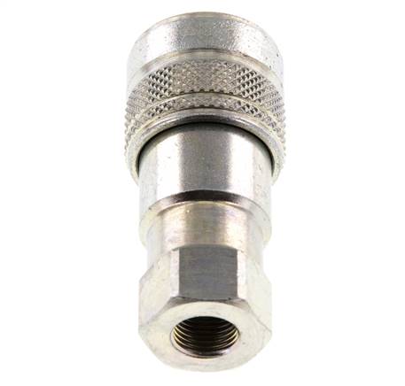 Acier Coupleur hydraulique DN 5 Embout G 1/8 pouce filetage femelle ISO 7241-1 B D 10.9mm