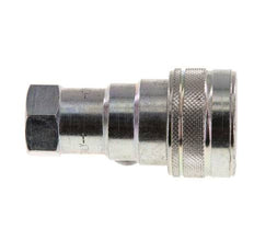 Acier DN 10 Coupleur hydraulique femelle G 3/8 pouce Filets femelles ISO 7241-1 B D 19.1mm