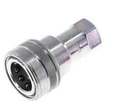 Acier Coupleur hydraulique DN 12.5 Embout G 1/2 pouce filetage femelle ISO 7241-1 B D 23.5mm