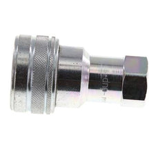 Acier Coupleur hydraulique DN 12.5 Embout G 1/2 pouce filetage femelle ISO 7241-1 B D 23.5mm