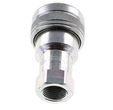 Acier Coupleur hydraulique DN 12.5 Embout G 1/2 pouce filetage femelle ISO 7241-1 B D 23.5mm