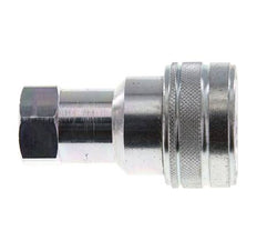 Acier Coupleur hydraulique DN 12.5 Embout G 1/2 pouce filetage femelle ISO 7241-1 B D 23.5mm