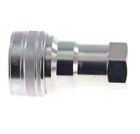 Acier Coupleur hydraulique DN 20 Embout G 3/4 pouce filetage femelle ISO 7241-1 B D 31.4mm