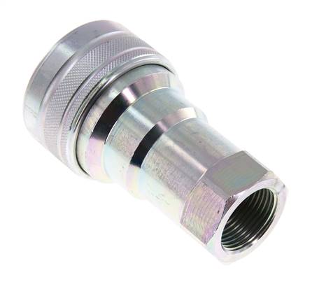 Acier Coupleur hydraulique DN 20 Embout G 3/4 pouce filetage femelle ISO 7241-1 B D 31.4mm