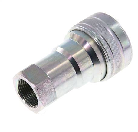 Acier Coupleur hydraulique DN 20 Embout G 3/4 pouce filetage femelle ISO 7241-1 B D 31.4mm