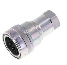 Acier Coupleur hydraulique DN 50 Embout G 2 pouces filetage femelle ISO 7241-1 B D 63.2mm