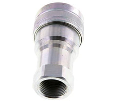 Acier Coupleur hydraulique DN 50 Embout G 2 pouces filetage femelle ISO 7241-1 B D 63.2mm