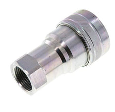 Acier Coupleur hydraulique DN 50 Embout G 2 pouces filetage femelle ISO 7241-1 B D 63.2mm