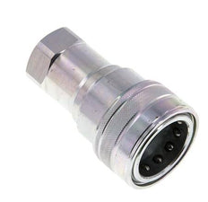 Acier Coupleur hydraulique DN 50 Embout G 2 pouces filetage femelle ISO 7241-1 B D 63.2mm