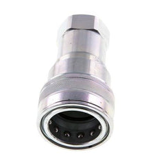 Acier Coupleur hydraulique DN 50 Embout G 2 pouces filetage femelle ISO 7241-1 B D 63.2mm