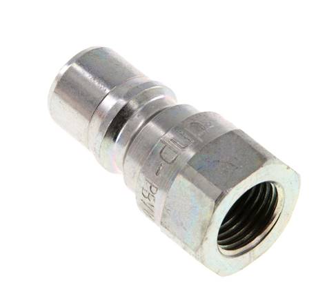 Acier DN 6.3 Coupleur hydraulique Bouchon G Filetage femelle 1/4 pouce ISO 7241-1 B D 14.2mm
