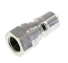 Acier DN 6.3 Coupleur hydraulique Bouchon G Filetage femelle 1/4 pouce ISO 7241-1 B D 14.2mm
