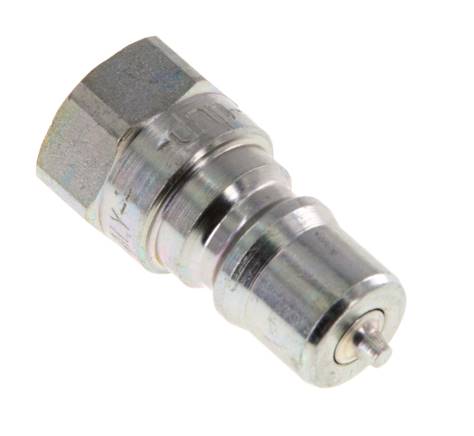 Acier DN 6.3 Coupleur hydraulique Bouchon G Filetage femelle 1/4 pouce ISO 7241-1 B D 14.2mm